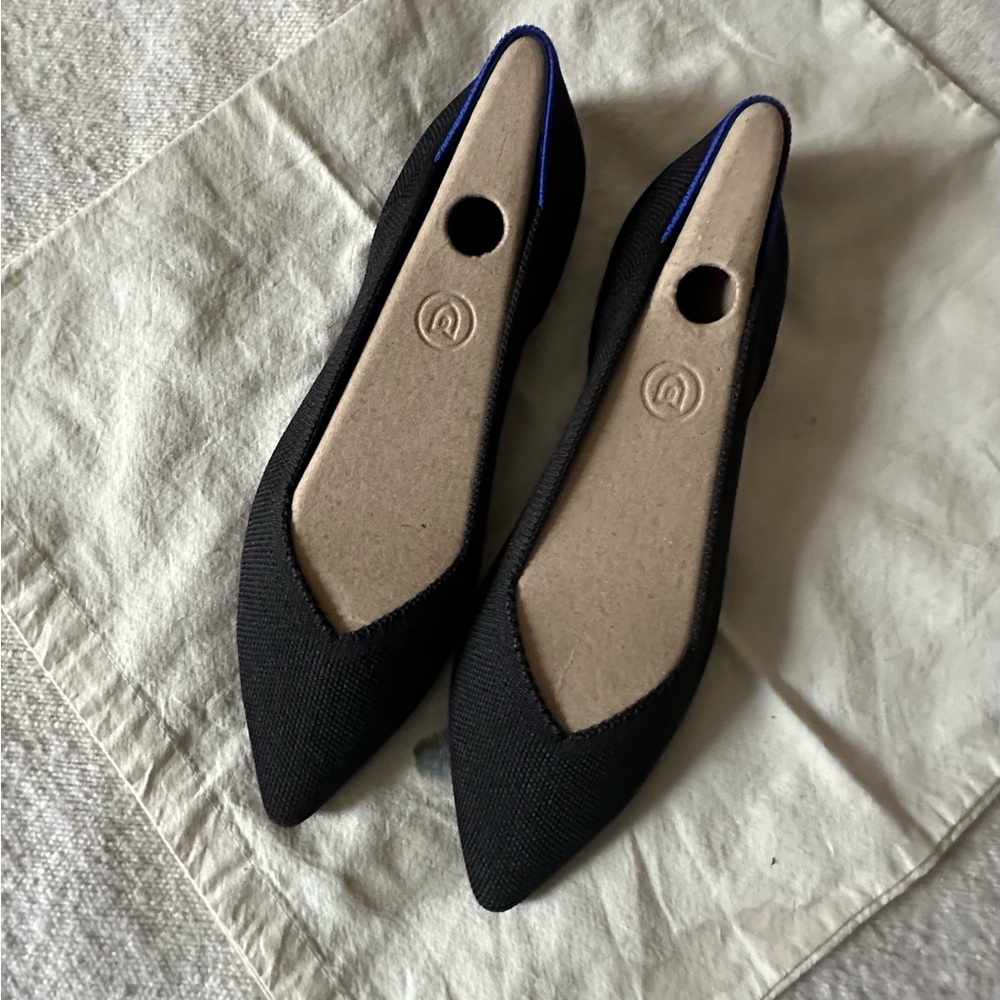 ROTHY’S Elegant Black Women's Flats - Sz 7